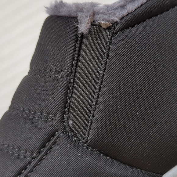 Fashion Sport Warm Plush Slip On Booties US Size 8 Black 39 - Picture 10 of 16